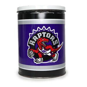 Vintage Toronto Raptors Kernels Popcorn Tin NBA Basketball Sports Collectable